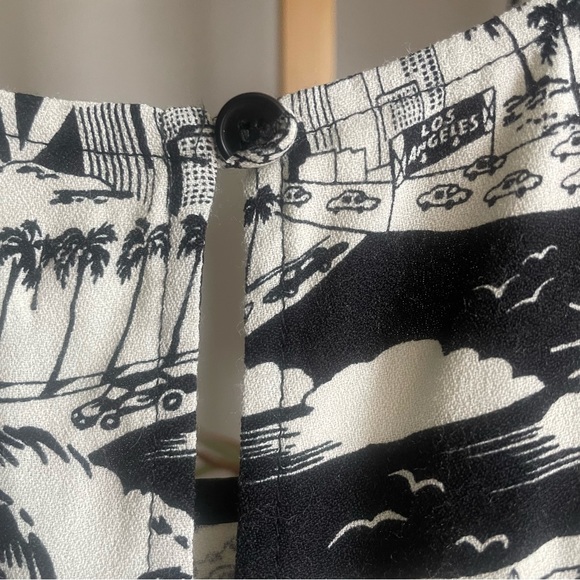 Reformation Gavin Dress in LA Print - Picture 11 of 11